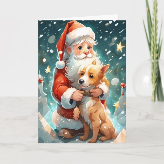 Gevouwen Wenskaart Kaart (Voorkant)