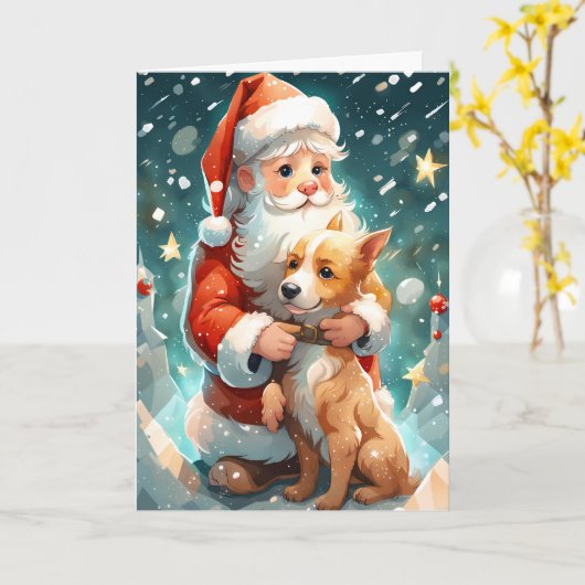 Gevouwen Wenskaart Kaart (Gele Bloem)