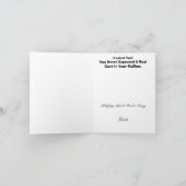 Gevouwen Wenskaart Kaart (Binnen)