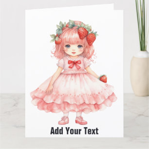 Gevouwen Wenskaart Kaart