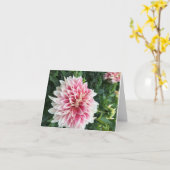 Gevouwen Wenskaart Kaart (Gele Bloem)