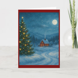 Gevouwen Wenskaart Kaart