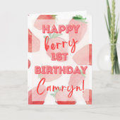 Gevouwen Wenskaart Kaart (Voorkant)