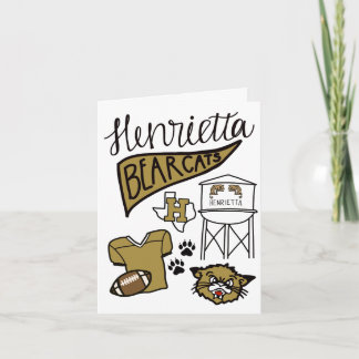 Gevouwen Wenskaart Kaart