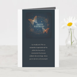 Gevouwen Wenskaart Kaart