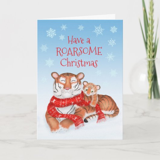 Gevouwen Wenskaart Kaart (Voorkant)