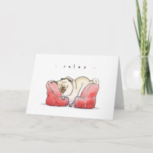 Gevouwen Wenskaart Kaart