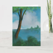 Gevouwen Wenskaart Kaart (Voorkant)