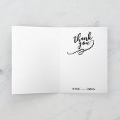 Gevouwen Wenskaart Kaart (Binnen)