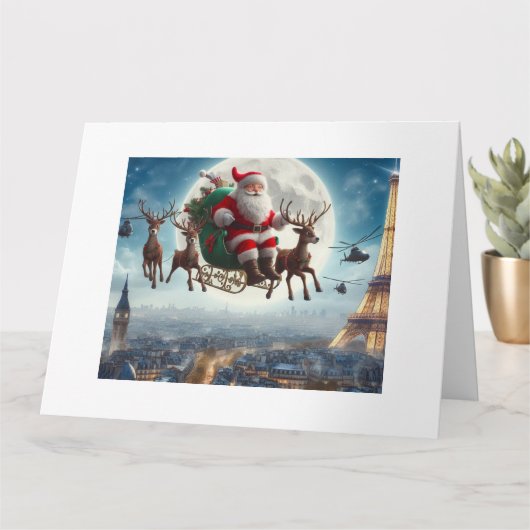 Gevouwen Wenskaart Kaart (Kleine Plant)