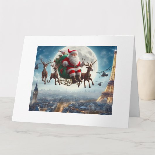 Gevouwen Wenskaart Kaart (Voorkant)