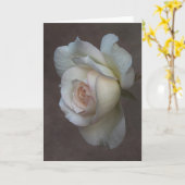 Gevouwen Wenskaart Kaart (Gele Bloem)