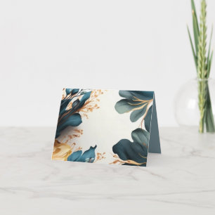 Gevouwen Wenskaart Kaart