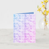 Gevouwen Wenskaart Kaart (Gele Bloem)