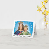 Gevouwen Wenskaart Kaart (Gele Bloem)