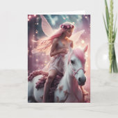 Gevouwen Wenskaart Kaart (Voorkant)