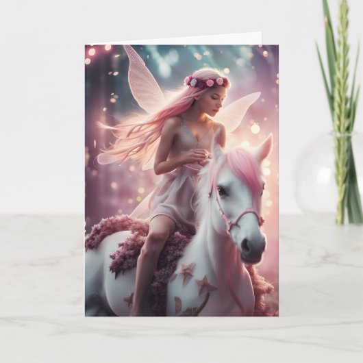 Gevouwen Wenskaart Kaart (Voorkant)