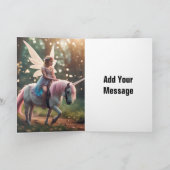 Gevouwen Wenskaart Kaart (Binnen)