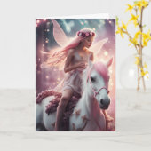 Gevouwen Wenskaart Kaart (Gele Bloem)