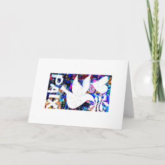 Gevouwen Wenskaart Kaart