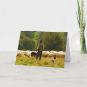 Gevouwen Wenskaart Kaart (Achterkant)