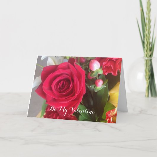 Gevouwen Wenskaart Kaart (Voorkant)