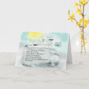 Gevouwen Wenskaart Kaart