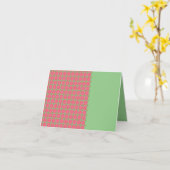 Gevouwen Wenskaart Kaart (Gele Bloem)