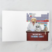 Gevouwen Wenskaart Kaart (Binnen)