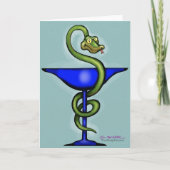 Gevouwen Wenskaart Kaart (Voorkant)