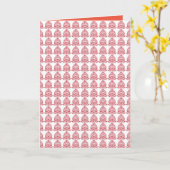 Gevouwen Wenskaart Kaart (Gele Bloem)