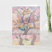 Gevouwen Wenskaart Kaart (Voorkant)