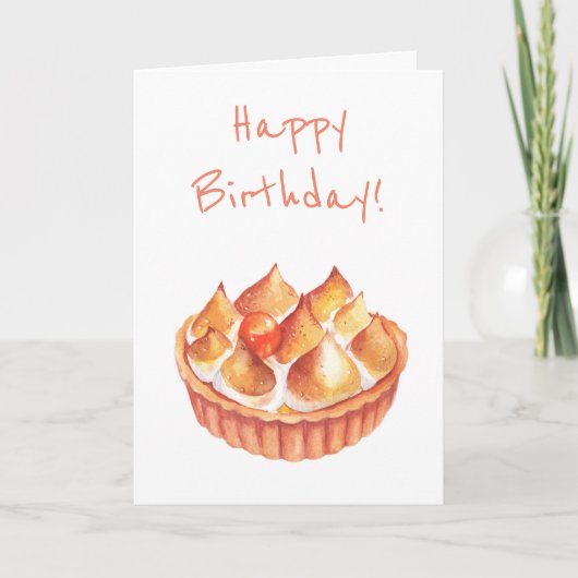 Gevouwen Wenskaart Kaart (Voorkant)