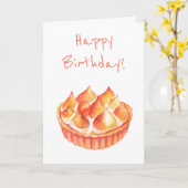 Gevouwen Wenskaart Kaart (Gele Bloem)