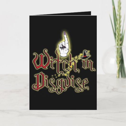 Gevouwen Wenskaart Kaart (Voorkant)