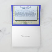 Gevouwen Wenskaart Kaart (Binnen)