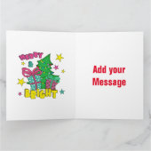 Gevouwen Wenskaart Kaart (Binnen)