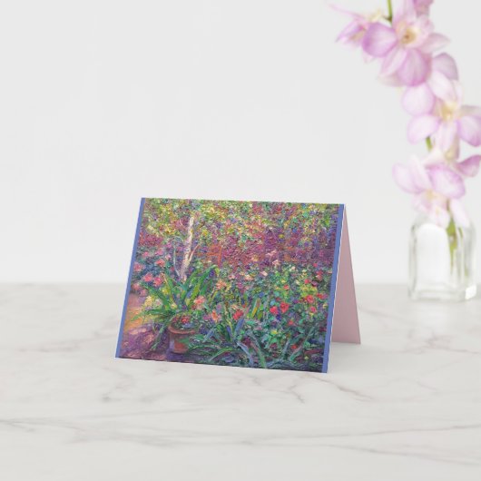 Gevouwen Wenskaart Kaart (Orchidee)