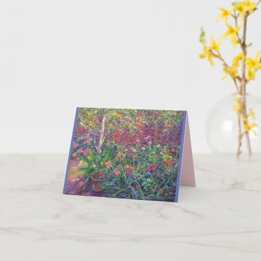 Gevouwen Wenskaart Kaart (Gele Bloem)