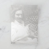 Gevouwen Wenskaart Kaart (Binnen)