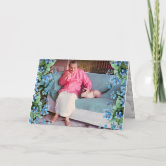 Gevouwen Wenskaart Kaart