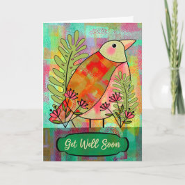 Gevouwen Wenskaart Kaart