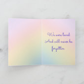 Gevouwen Wenskaart Kaart (Binnen)