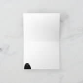 Gevouwen Wenskaart Kaart (Binnen)