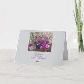 Gevouwen Wenskaart Kaart (Achterkant)