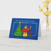 Gevouwen Wenskaart Kaart (Gele Bloem)