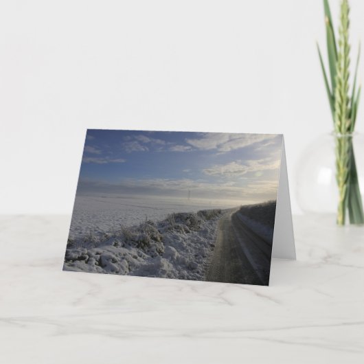 Gevouwen Wenskaart Kaart (Voorkant)