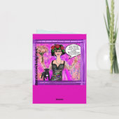 Gevouwen Wenskaart Kaart (Achterkant)