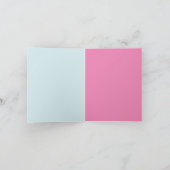 Gevouwen Wenskaart Kaart (Binnen)