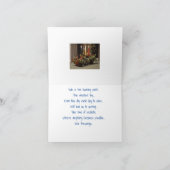 Gevouwen Wenskaart Kaart (Binnen)